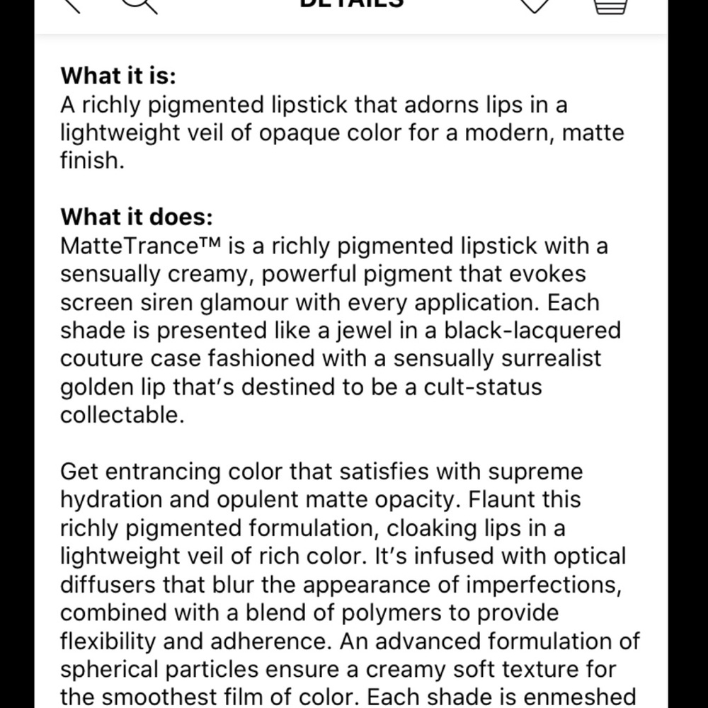 NWT Pat McGrath MatteTrance Hydrating Lipstick - Picture 10 of 14